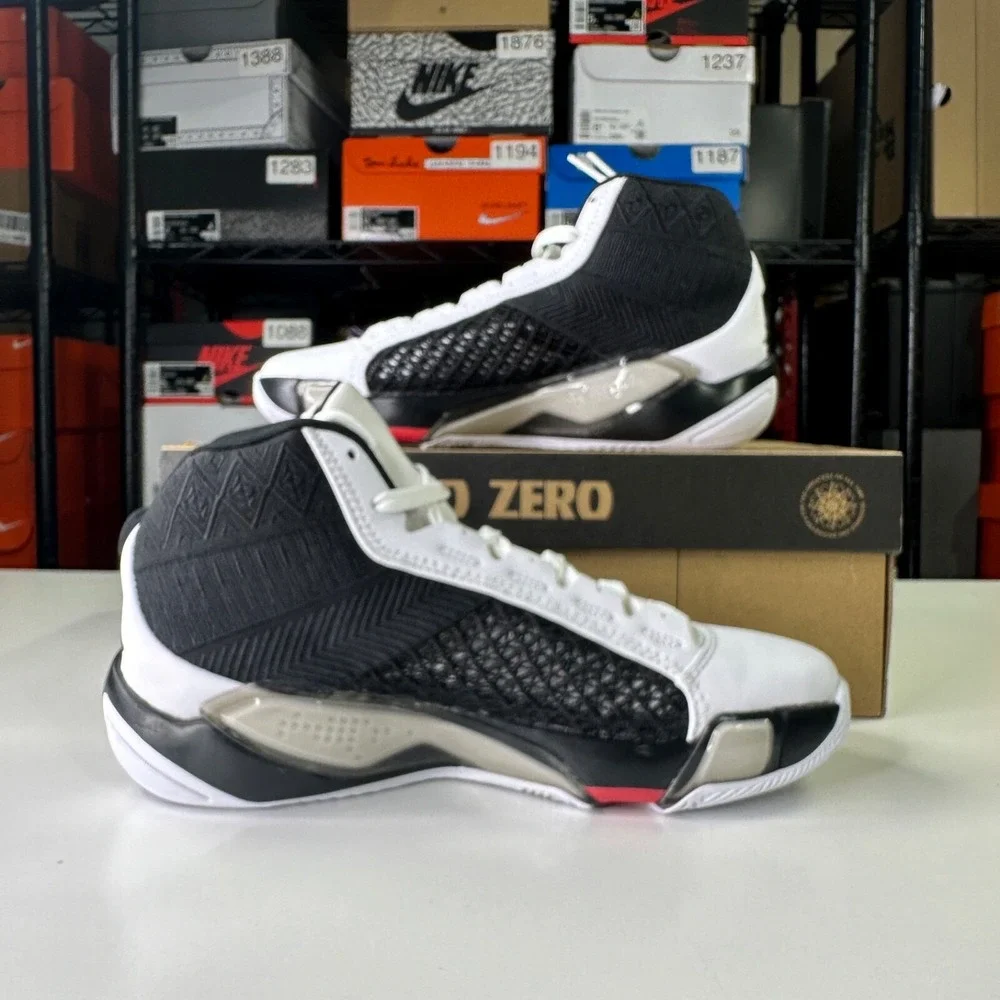 Nike Air Jordan 38 XXXVIII GS Size 7Y Black‎ Basketball Shoes DZ3499-106 NEW